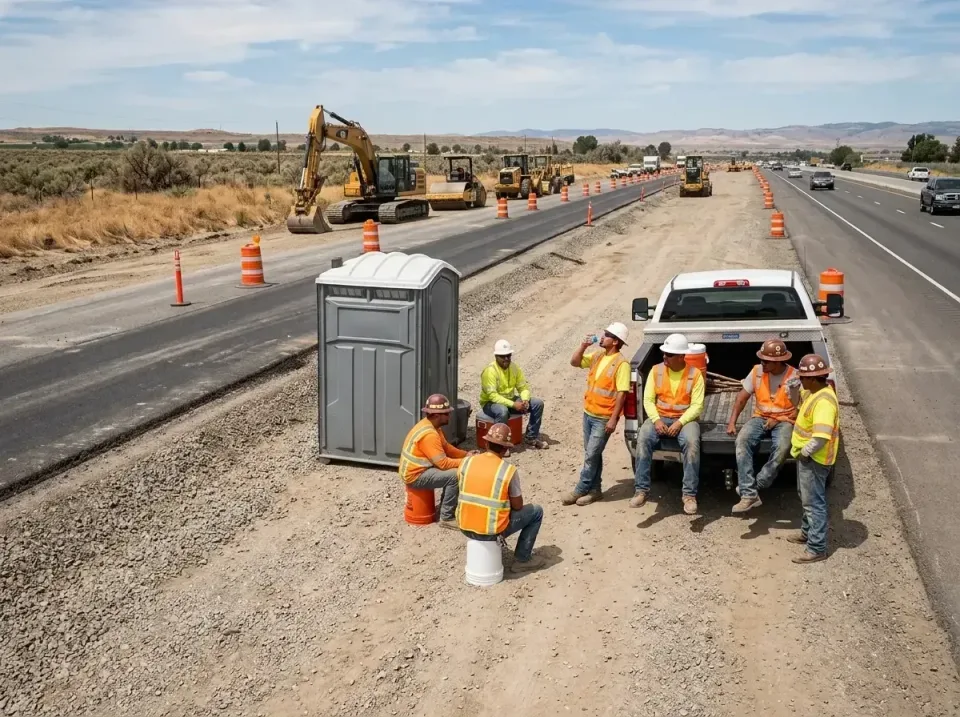 highway-road-construction-crew-007 — frequently asked questions, Porta Potty and Restroom Rentals in Cutler Bay, FL
